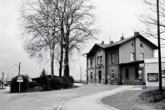 18. Altes Bahnhofsgebäude im Winter