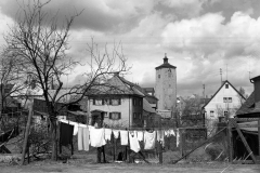 48. Idyllische alte Ansicht des Klettnersturmes in Tirschenreuth