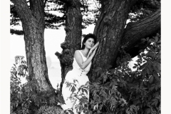 Doris am Bonsaibaum bei Falkenberg