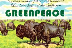 Bisonweide Enteignung Hoffnung auf GREENPEACE